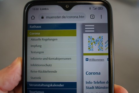 Stadt Münster optimiert Corona-Informationen