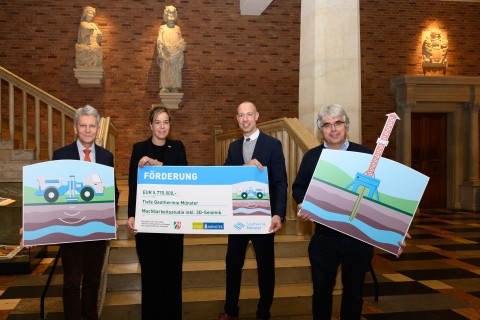 Wärmewende: Land NRW unterstützt Geothermie in Münster