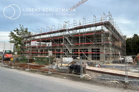 Die Lorenz Schlotmann Baustelle in Mecklenbeck schreitet voran