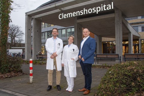 Lebiedz und Wenk neue Chefärzte am Clemenshospital