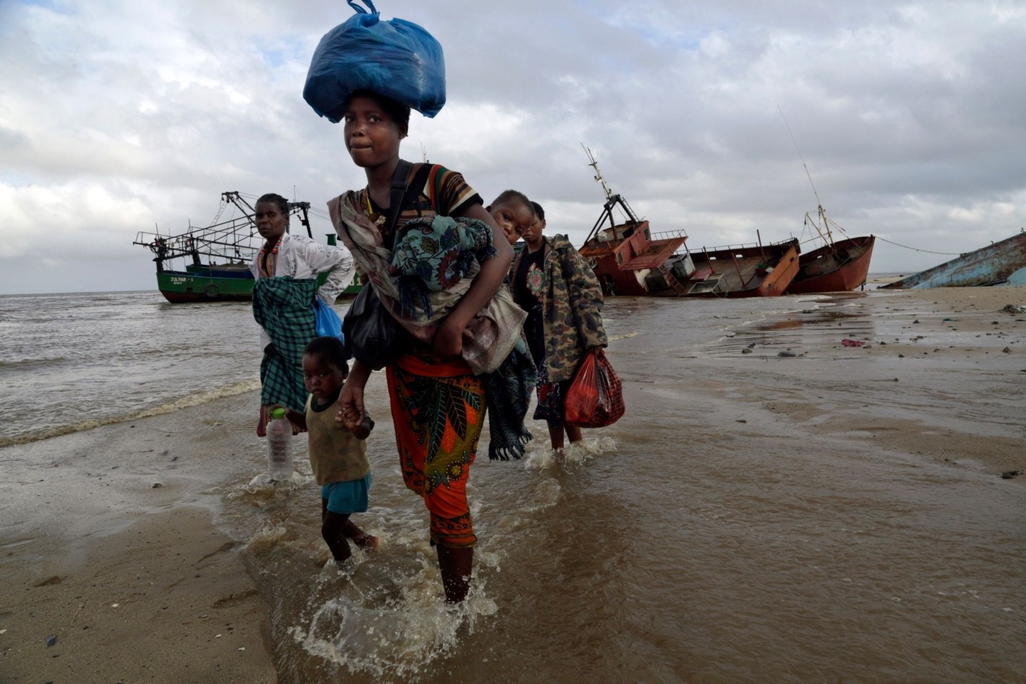 In Mosambik wollten Menschen mit einem Fischerboot vor einer Choleraepidemie fliehen. (Archivbild)