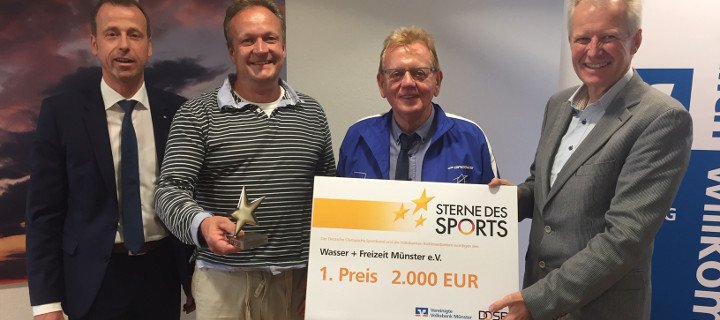 „Großer Stern des Sports“ 2018 in Bronze für Wasser + Freizeit Verein Münster e. V.