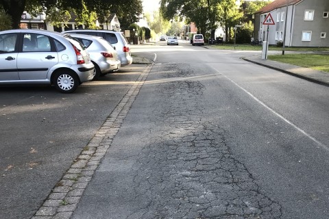 Vollsperrung Heidestraße: Instandsetzung Fahrbahn