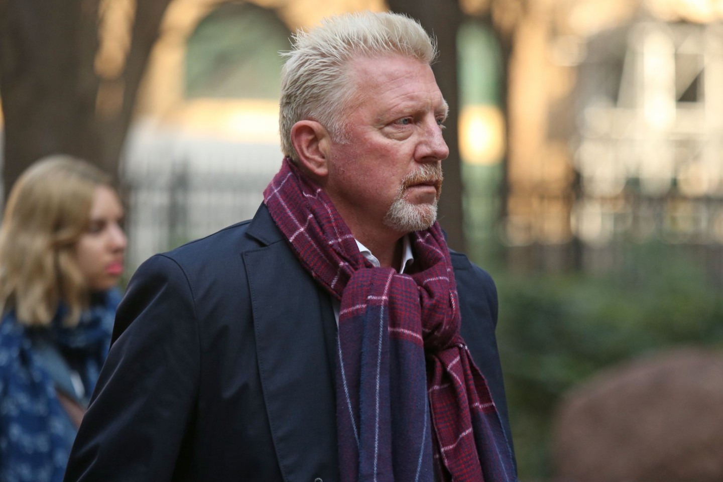 Boris Becker vor dem Southwark Crown Court in London, wo sein Prozess beginnt.